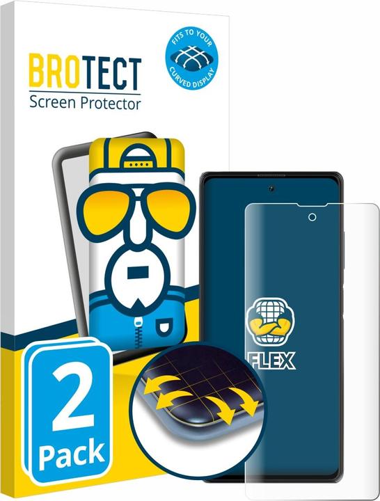 Actual product image BROTECT Full-Cover Protector (2 Piece, Blackview A100)