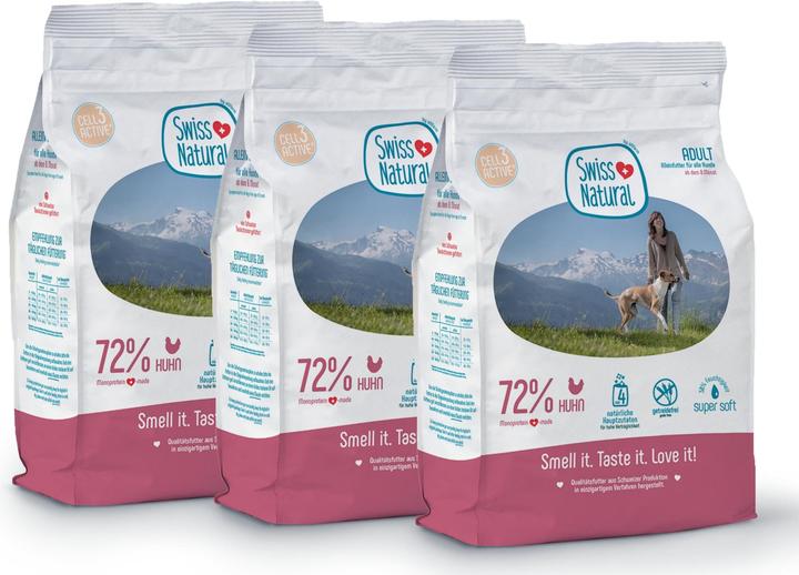 Actual product image Swiss natural Soft Adult (Adult, Junior, 3 pcs., 4000 g)