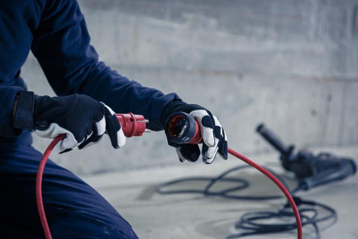 Produktbild Brennenstuhl 9161100210 Strom Verlängerungskabel 16 A Schwarz, Rot 10 m H07BQ-F (10 m, CEE 7/3)