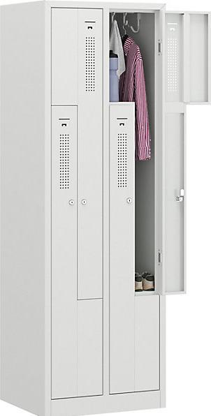Immagine prodotto eurokraft basic Armadio a Z (59 cm, 180 cm)