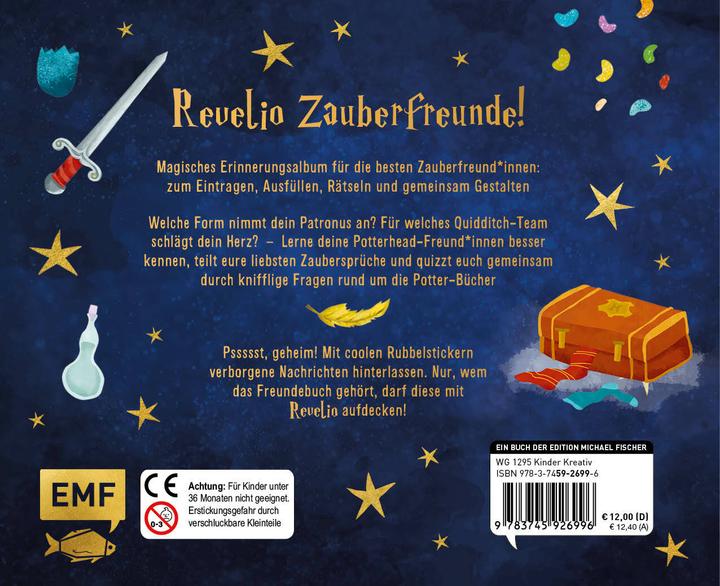 Productafbeelding Mein Freundebuch für Harry Potter-Fans (Duits, 2025)