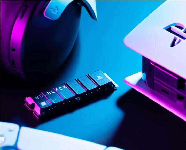 Produktbild WD Black SN850P mit Heatsink für PS5 (4000 GB, M.2 2280)