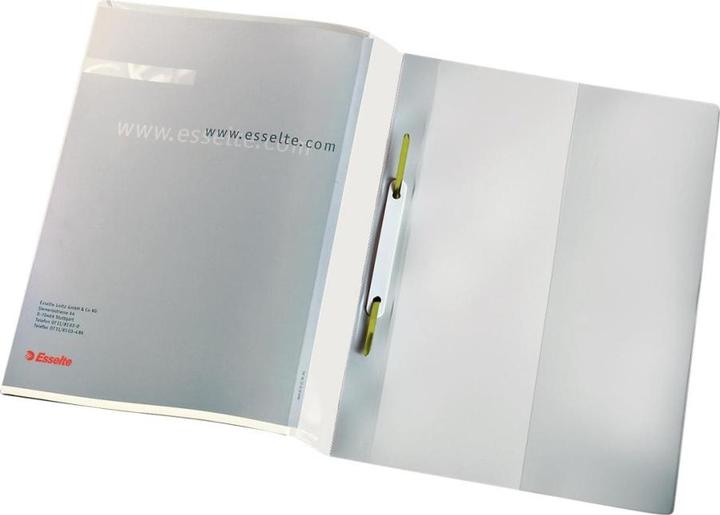 Actual product image Esselte 28362, Conventional file folder, A4, PVC, White, 250 sheets, 80 g/m² (A4, 250 x)