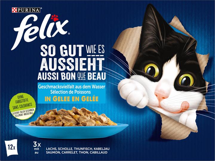 Actual product image Felix Agail fish (Adult, 11 pcs., 1020 g)