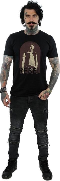 Image du produit Star Wars - T-shirt HAN SOLO REBEL - Homme (L)