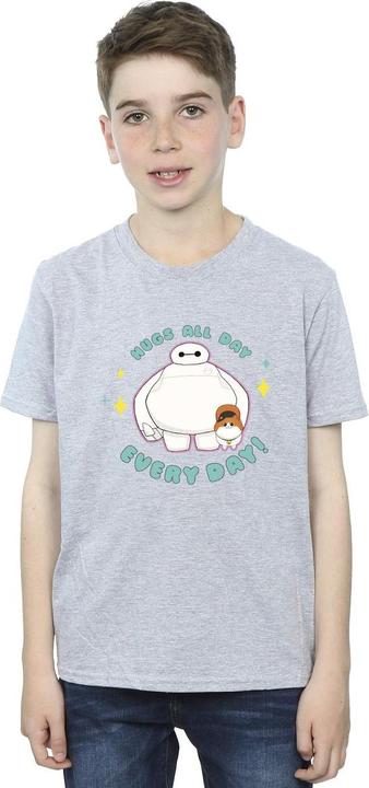 Actual product image Disney Boys Big Hero 6 Baymax Hugs Everyday T-Shirt (140, 146)