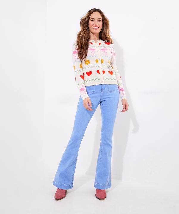 Produktbild Joe Browns Flamingo Print Cardigan (46)