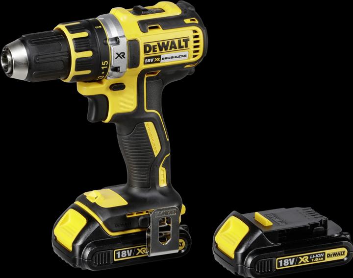 Actual product image DeWalt DCD790S2-QW 18V drill screwdriver (Rechargeable battery operated)