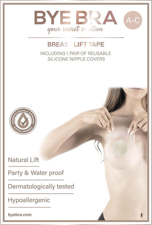 Immagine prodotto Bye Bra Copricapezzoli in silicone per lifting del seno (confezione da 4)