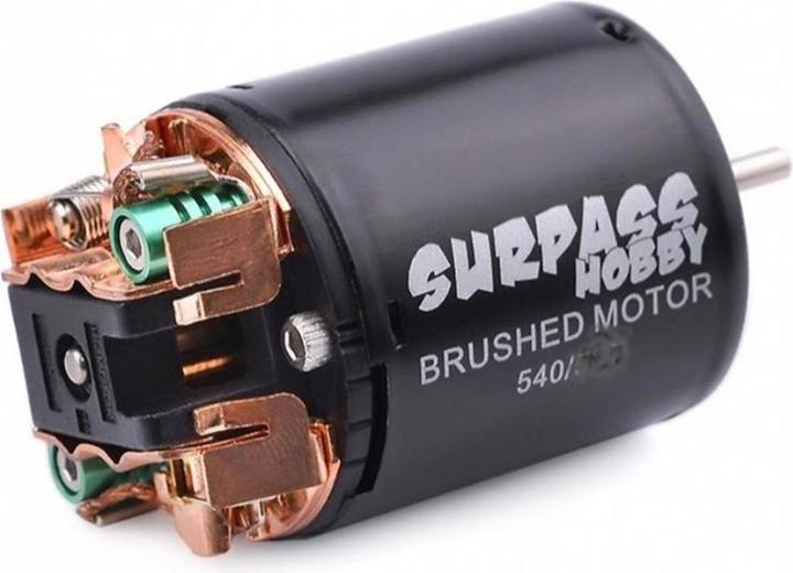 Actual product image Surpass Hobby Brushed Motor Surpass 540 27T 3-Slot, 21000 RPM