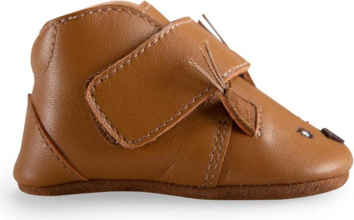 Image du produit Moulin Roty Chaussons en cuir écureuil camel Pomme des Bois 18/24 mois (18, 19, 20, 21, 22, 23, 24)