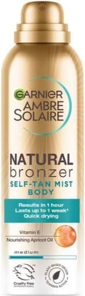 Image du produit Garnier Ambre Solaire Natural Bronzer Spray autobronzant 150 ml visage (Sérum autobronzant, 150 ml)