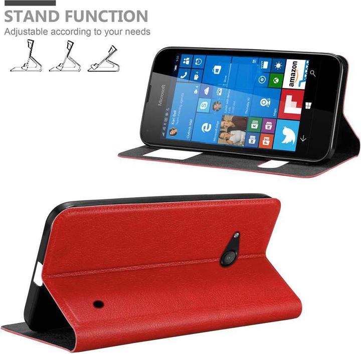 Productafbeelding Cadorabo Boek met Uitzicht Dubbele Raambedekking (Microsoft Lumia 550)