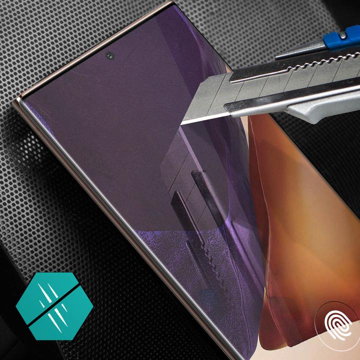 Actual product image Avizar 9H bulletproof glass screen protector (1 Piece, Samsung Galaxy Note 20 Ultra)