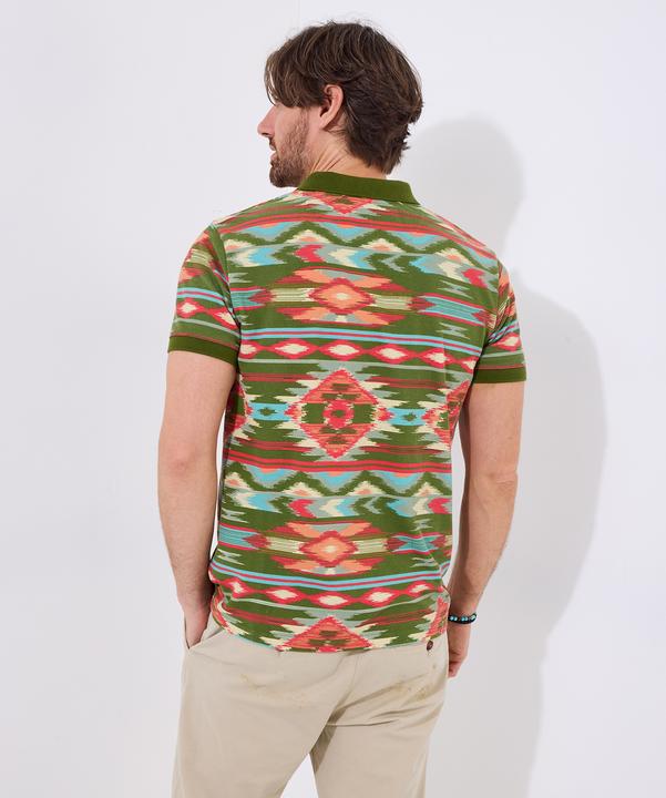 Produktbild Joe Browns Vibrant Aztec Print Polo Shirt (XL)