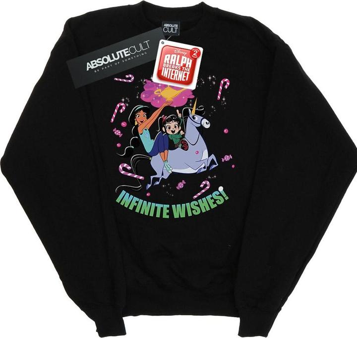Immagine prodotto Disney Wreck It Ralph Jasmine And Vanellope Felpa Donna (XL)