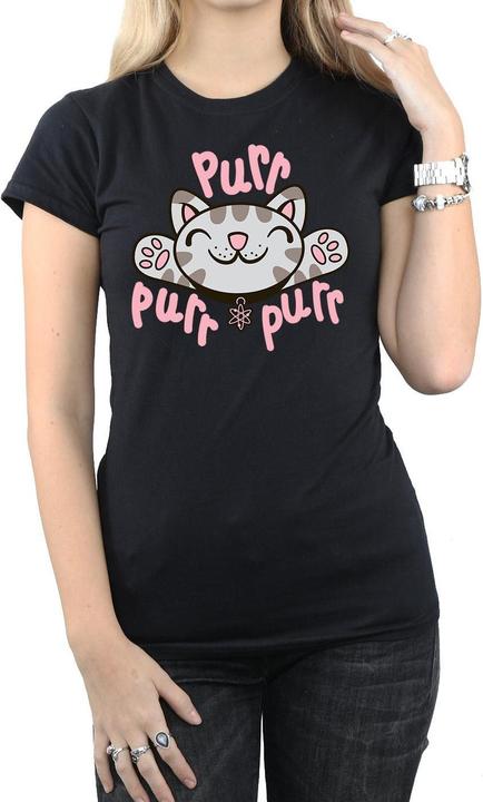Actual product image Big Bang Theory Womens/Ladies Soft Kitty Purr Cotton T-Shirt (XL)