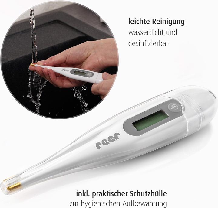 Immagine prodotto Reer Termometro clinico digitale ClassicTemp (Ascella, Orale, Rettale)