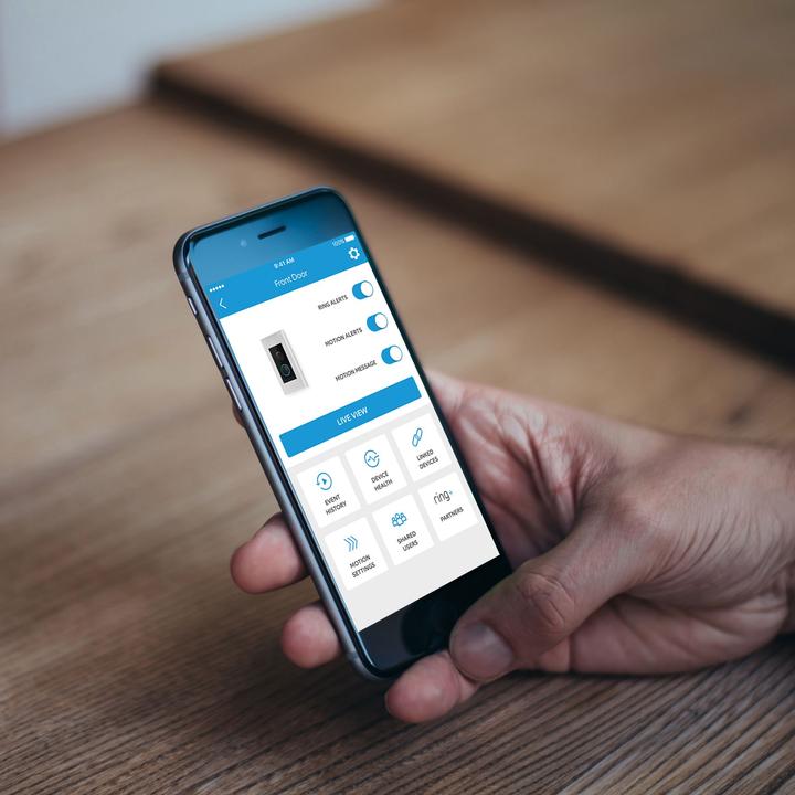 Produktbild Ring Video Doorbell Elite (WLAN, Ethernet, App)