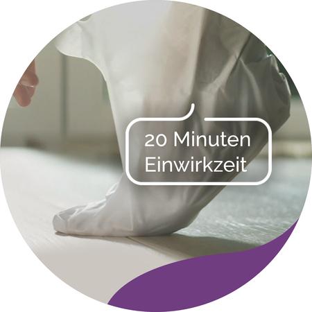 Image du produit Scholl Masque pour les pieds Huile de lavande 1 paire (Masque de pied)