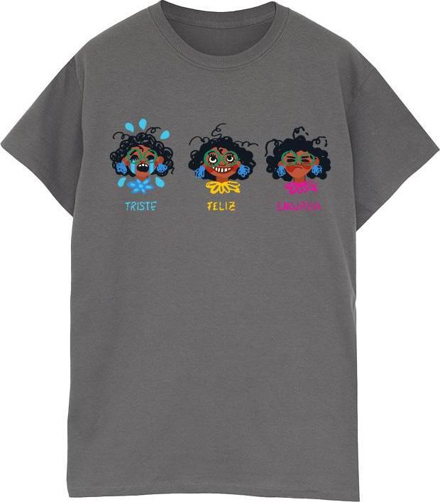 Disney Encanto Triste Feliz Enojada Boyfriend Fit TShirt