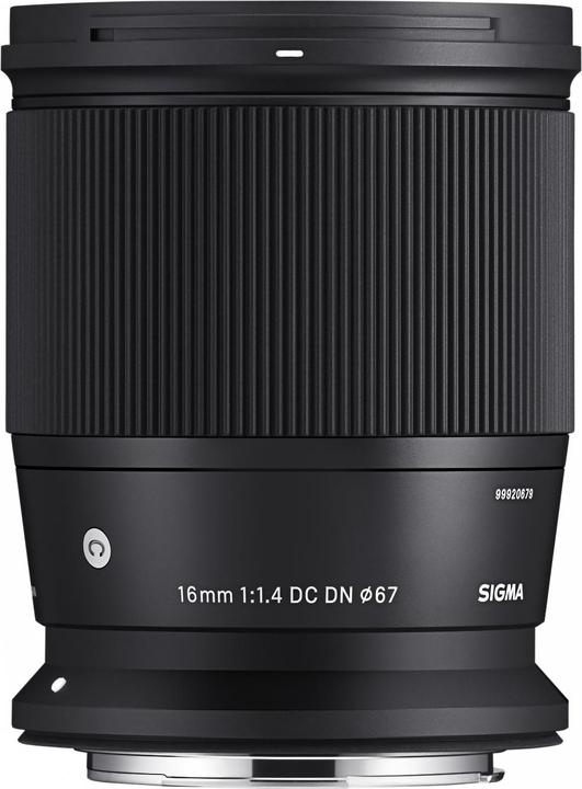 Sigma 16mm F1,4 DC DN | Contemporary (Canon RF) (Canon RF, APS-C / DX)