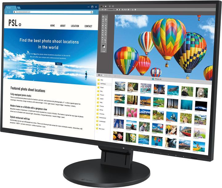 Produktbild Eizo FlexScan EV2785 68,6 cm (27 Zoll) 3840 x 2160 Pixel 4K Ultra HD LED Schwarz (3840 x 2160 Pixel, 27")