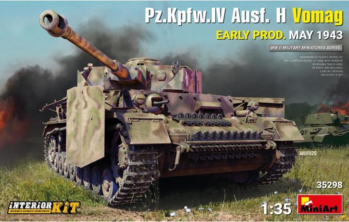 Image du produit Mini art Pz.Kpfw.IV Ausf. H Vomag. Early Prod. (May 1943) Kit d'intérieur