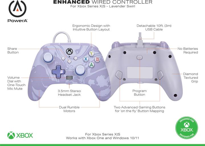 Produktbild PowerA Enhanced Wired Controller (Xbox Series X, Xbox Series S)