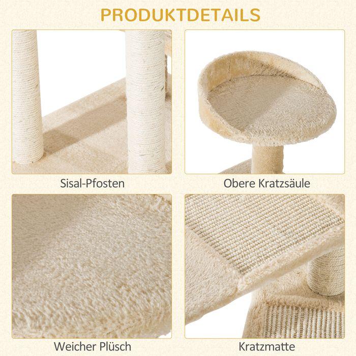 Actual product image Jamb Scratching post (100 cm, Beige)