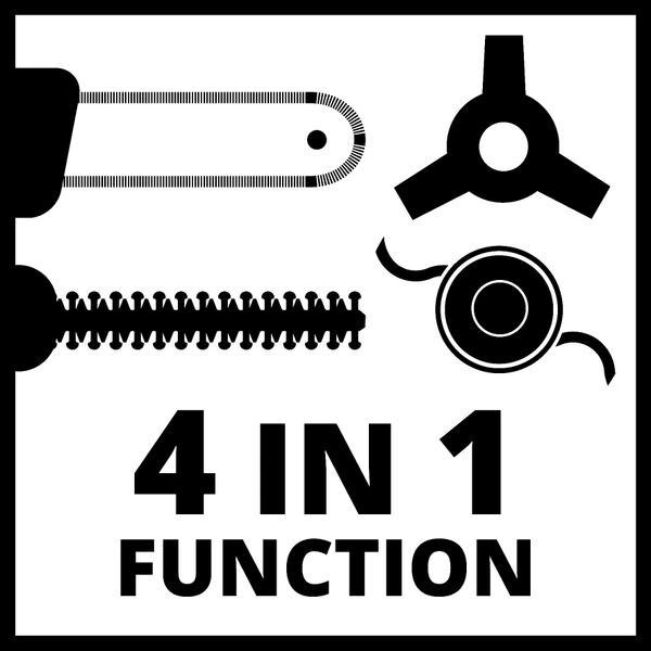 Actual product image Einhell GE-LM 36/4in1Li (Trim line)