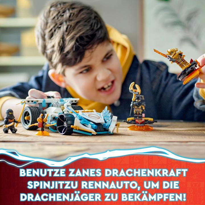 Image du produit LEGO La voiture de course Spinjitzu de Zane Dragonpower (71791, LEGO Ninjago)