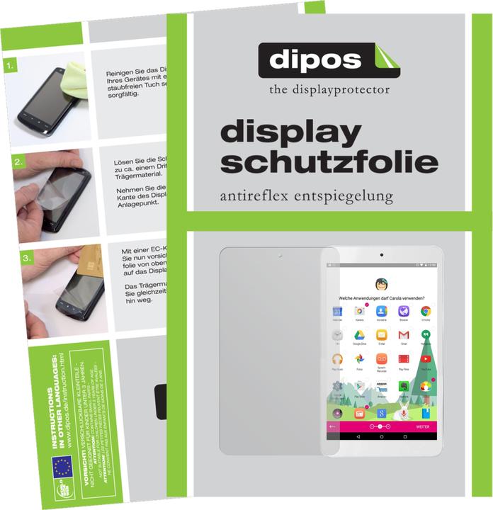 Actual product image Dipos Screen Protector Anti-Glare (2 Piece, Telecom Tablet Pulse)