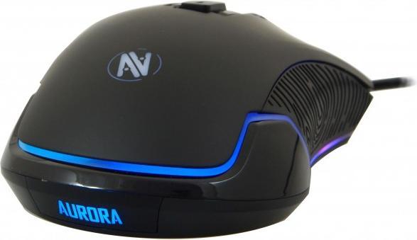 Actual product image iBox AURORA A-3 Mouse right USB Type-A Optical 6200 DPI (Cable)