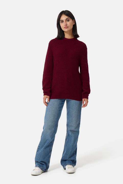 Produktbild Cash-Mere Grobgestrickter Wolle Kaschmir Rundhals Pullover (M)