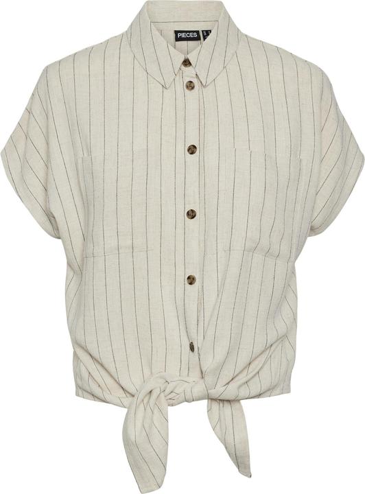 Produktbild Pieces PCVINSTY Bluse aus Leinengemisch (L)