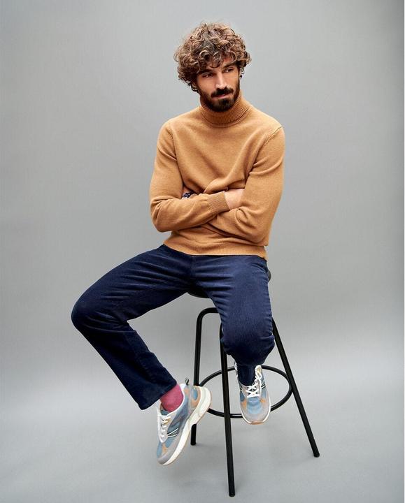 Image du produit La Redoute Collections Pantalon chino en velours côtelé stretch (46)