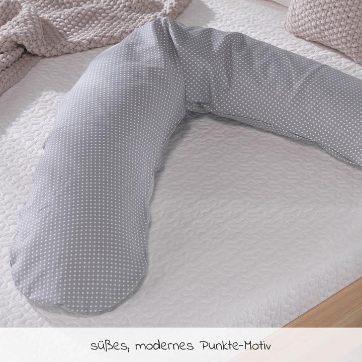 Produktbild Theraline Stillkissen "Das Original" mit Polyester Hohlfaser Füllung inkl. Bezug 190 cm (190 cm)