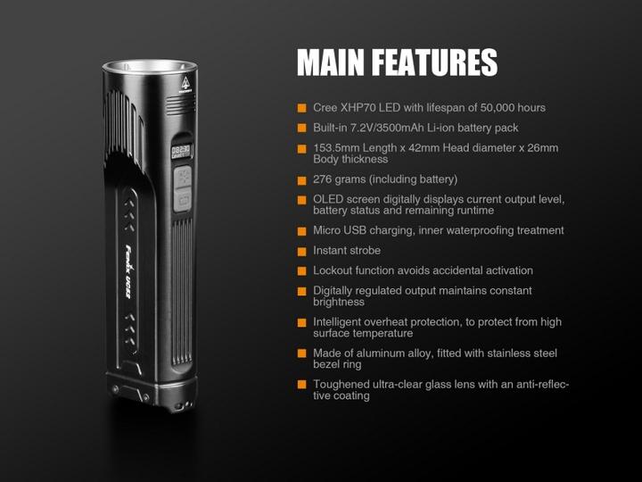 Produktbild Fenix Uc52 2018 (15.35 cm, 3100 lm)