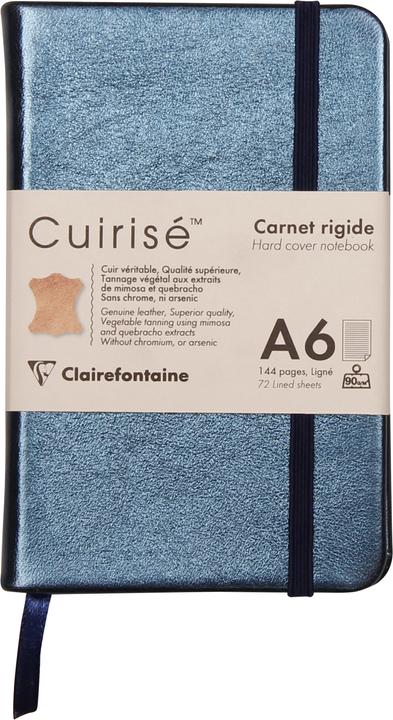 Actual product image Clairefontaine Papeterie cuir (A6, Plain, Hardcover)