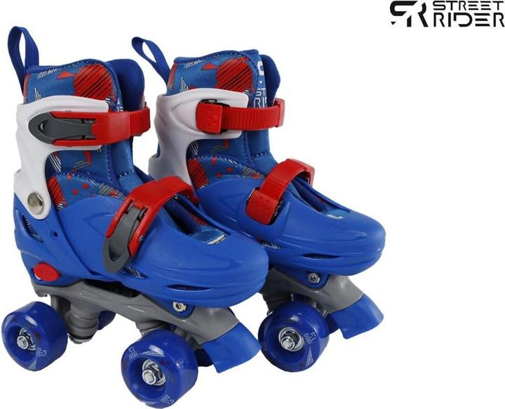 Image du produit Street Rider Patins à roulettes bleus réglables, taille 31-35 (33)
