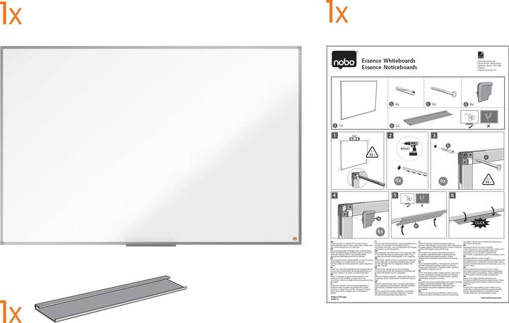 Actual product image Nobo Whiteboard Basic (240 x 120 cm)