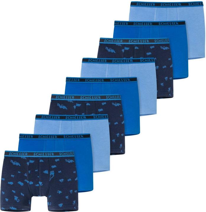 Produktbild Schiesser 9er Pack Kids Boys 95/5 Organic Cotton Shorts / Pants (104, 9er Pack)