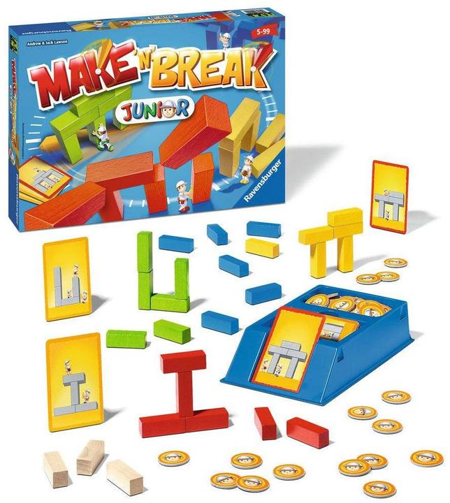 Actual product image Ravensburger Make N Break Junior (German, French, Italian)