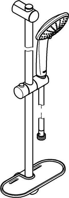 Image du produit Grohe Euphoria 110 Mono Set de barre de douche