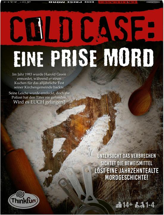 Thinkfun Cold Case : A Pinch of Murder (Allemand)
