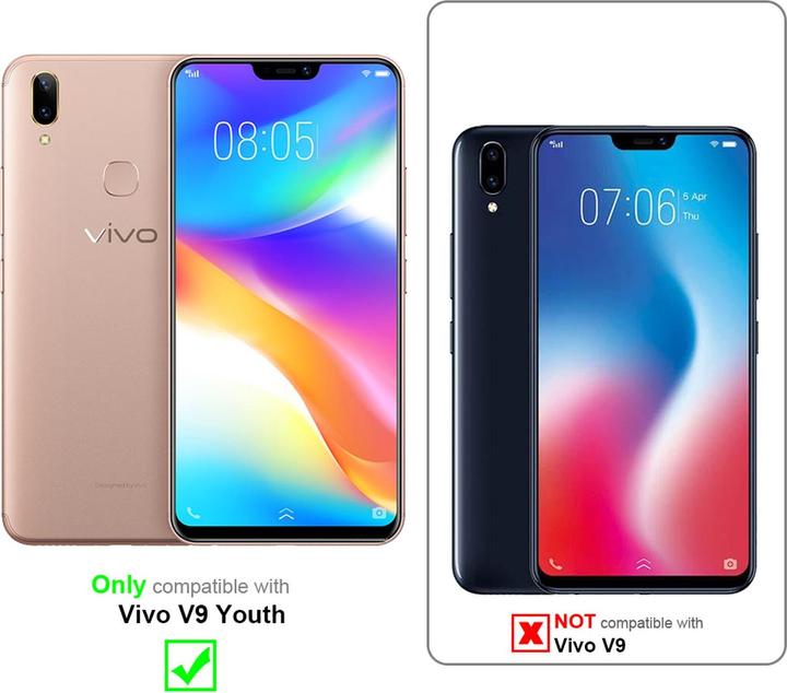 Productafbeelding Cadorabo Boek Jeans Optiek Cover (Vivo V9 Jeugd)