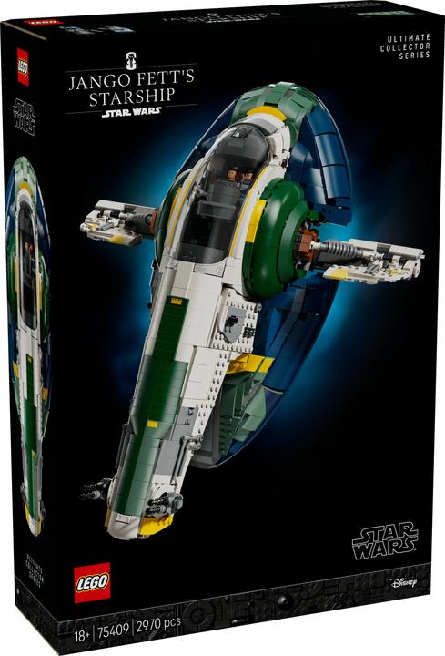 Produktbild LEGO 75409 Jango Fetts Sternenschiff der Firespray-Klasse (75409, LEGO Star Wars)