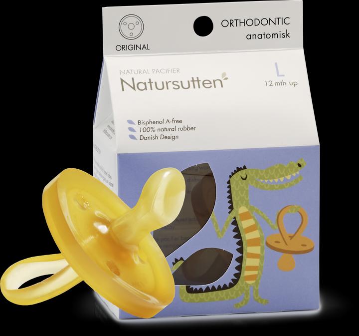 Actual product image Natursutten orthodontic pacifier (NTS01 02837) (from 12 m.)