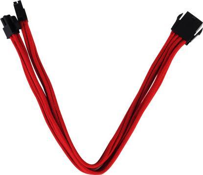 Actual product image Silverstone ATX Extension 8-8(4+4)Pin red